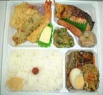西きやの幕の内お弁当（天ぷら）